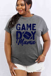 Simply Love Full Size GAMEDAY MAMA Graphic Cotton Tee Women's T-Shirts - Tophatter Daily Deals