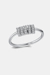 925 Sterling Silver Five Hoops Ring Rings - Tophatter Daily Deals