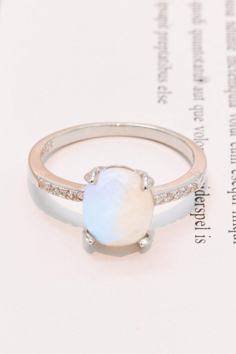 Get A Move On Moonstone Ring Moonstone - Tophatter Daily Deals