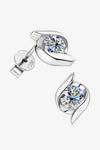 1 Carat Moissanite 925 Sterling Silver Stud Earrings Moissanite - Tophatter Daily Deals