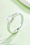 Moissanite 925 Sterling Silver Solitaire Ring Moissanite - Tophatter Daily Deals