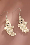 Beaded Dangle Earrings Earrings - Tophatter Daily Deals