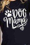 Simply Love Simply Love Full Size DOG MAMA Graphic Cotton T-Shirt Women's T-Shirts - Tophatter Daily Deals