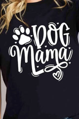 Simply Love Simply Love Full Size DOG MAMA Graphic Cotton T-Shirt Women's T-Shirts - Tophatter Daily Deals