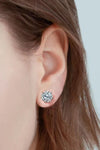 Stuck On You 4 Carat Moissanite Stud Earrings - Tophatter Deals