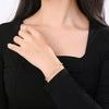 Flower & Cross Stainless Steel Bracelet Bracelets - Tophatter Daily Deals