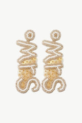 MRS Dangle Earrings Earrings - Tophatter Daily Deals