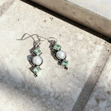 Rhinestone Alloy Dangle Earrings Earrings - Tophatter Daily Deals