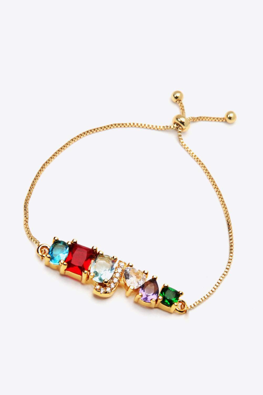 A to J Zircon Bracelet Bracelets - Tophatter Daily Deals