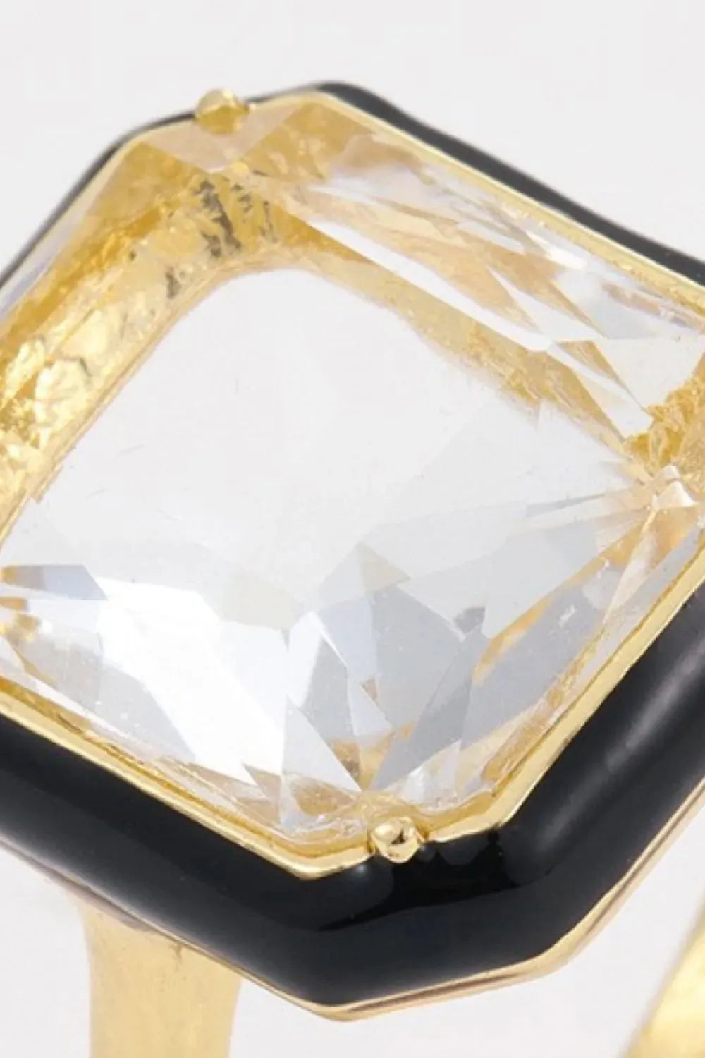 Glass Stone Contrast Ring Rings - Tophatter Daily Deals