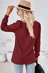 Square Neck Puff Sleeve T-Shirt Women's T-Shirts - Tophatter Daily Deals