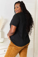 Simply Love BE KIND Graphic Round Neck T-Shirt Women's T-Shirts - Tophatter Daily Deals