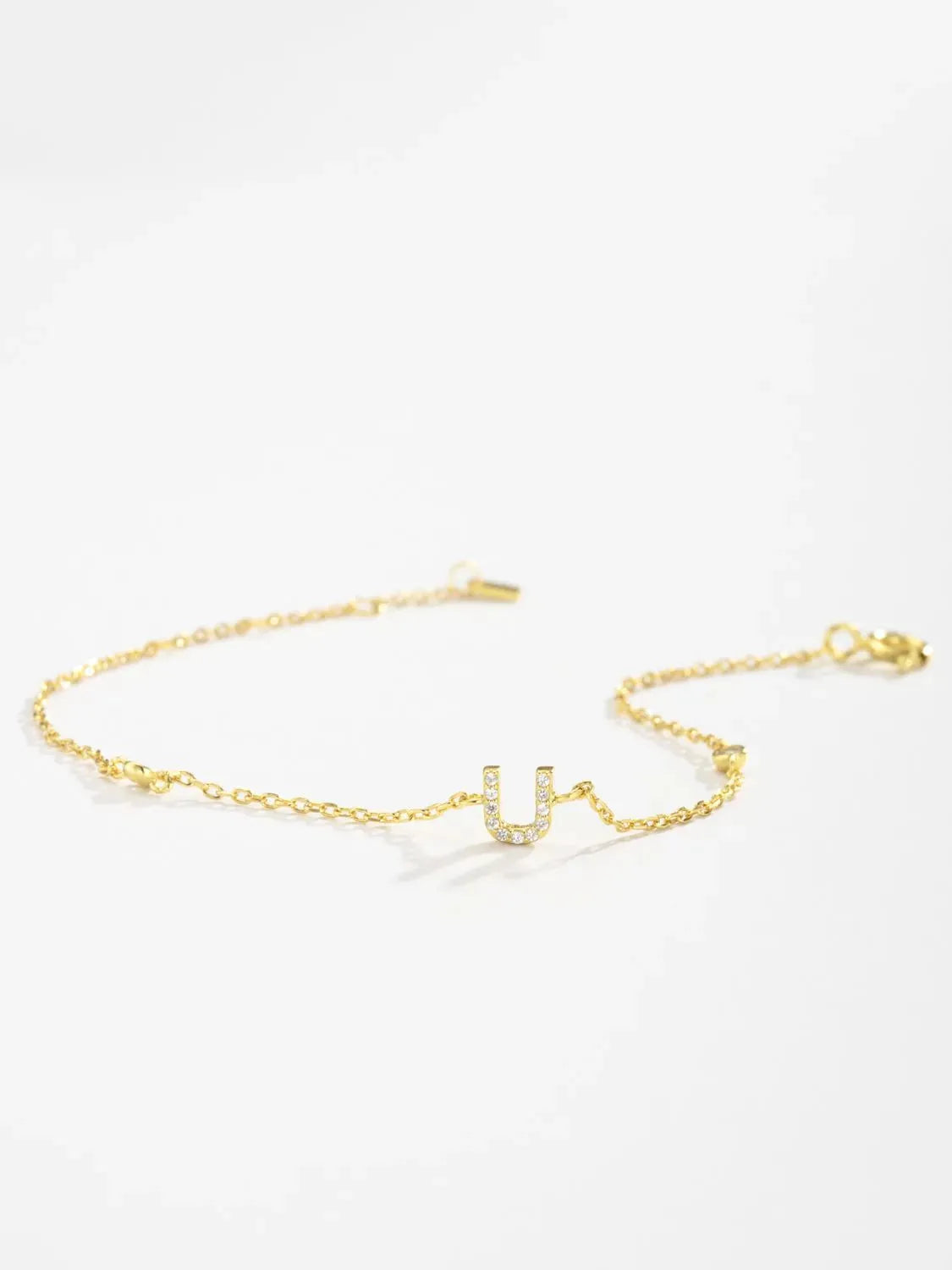 Q To U Zircon 925 Sterling Silver Bracelet Bracelets - Tophatter Daily Deals
