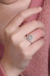 2 Carat Moissanite Teardrop Ring Moissanite - Tophatter Daily Deals