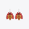 Thanksgiving Turkey Drop Earrings Earrings - Tophatter Daily Deals