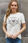 Simply Love Full Size WILD HEARTS 1993 WORLD TOUR Graphic Cotton Tee - Tophatter Daily Deals