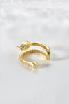 Inlaid Zircon Single Cuff Earring Earrings - Tophatter Daily Deals