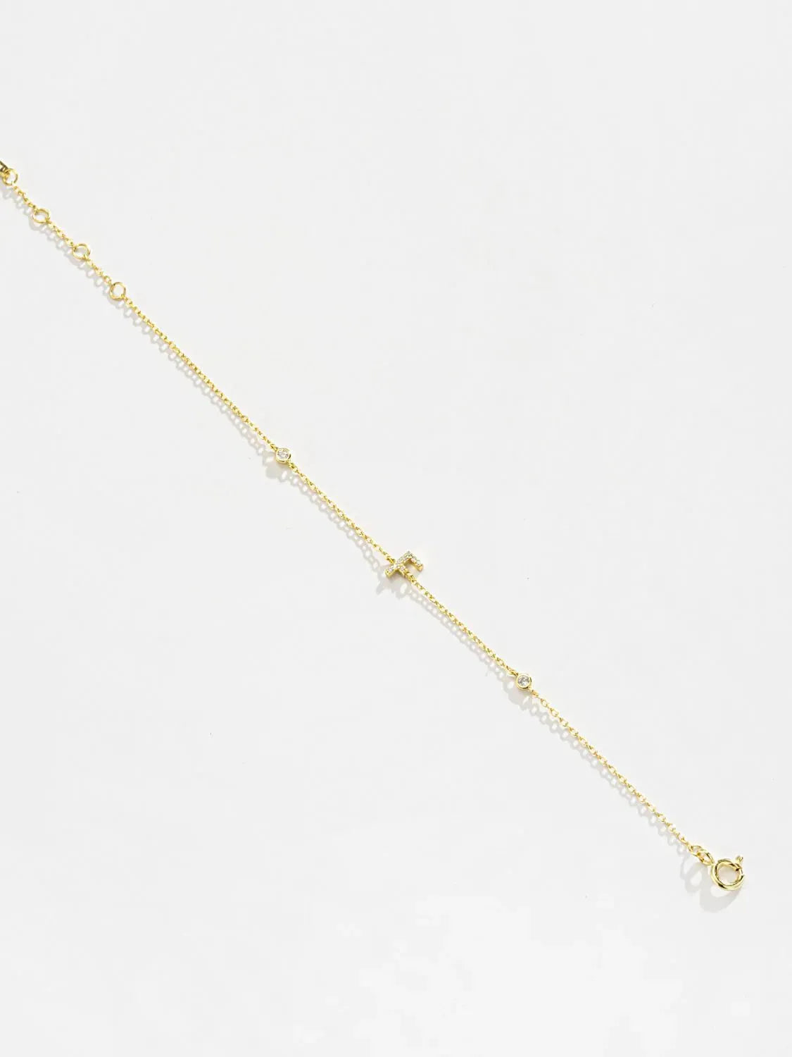 A To F Zircon 925 Sterling Silver Bracelet Bracelets - Tophatter Daily Deals