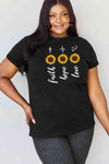 Simply Love Full Size Sunflower Graphic T-Shirt Women's T-Shirts - Tophatter Daily Deals