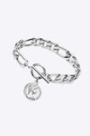 Chunky Chain Toggle Clasp Bracelet Bracelets - Tophatter Daily Deals