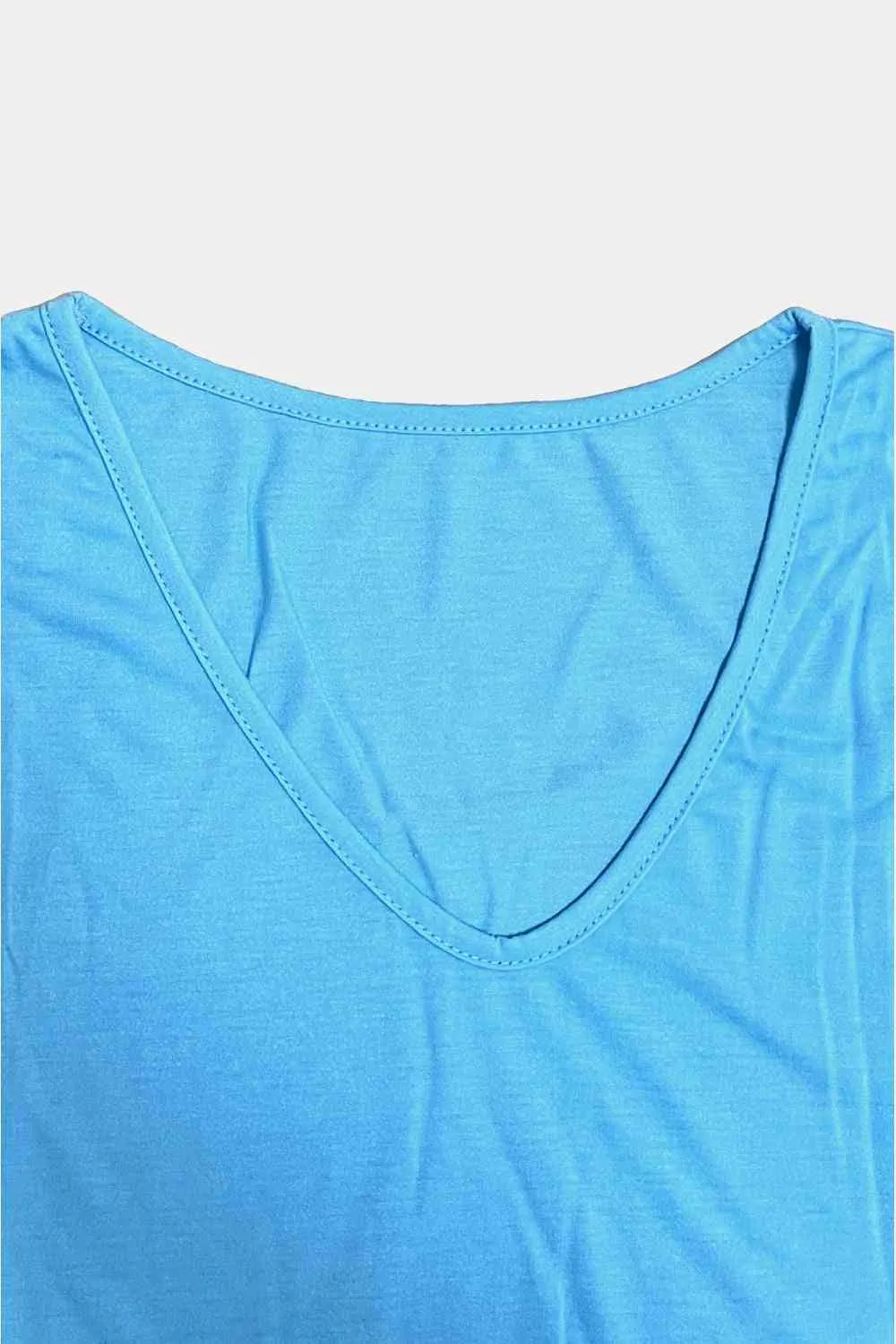 V-Neck Long Sleeve T-Shirt Women's T-Shirts - Tophatter Daily Deals