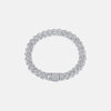 4.63 Carat Moissanite 925 Sterling Silver Bracelet Moissanite - Tophatter Daily Deals