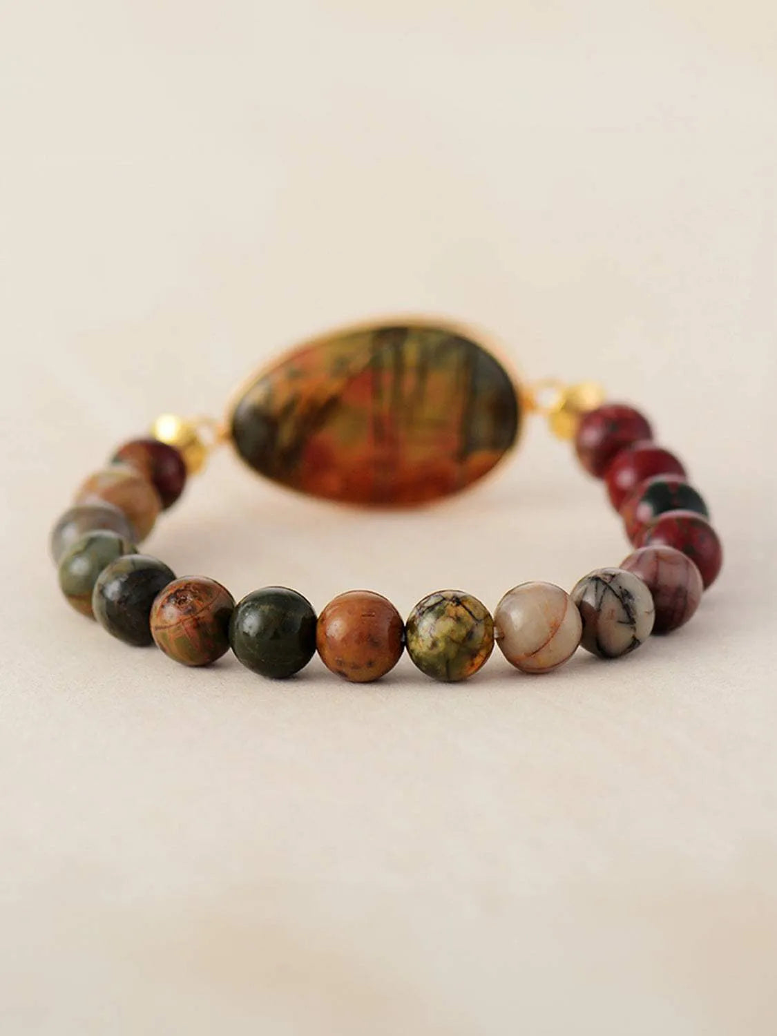 Geometrical Shape Beaded Bracelet Bracelets - Tophatter Daily Deals