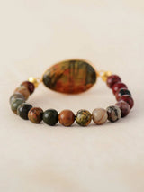 Geometrical Shape Beaded Bracelet Bracelets - Tophatter Daily Deals