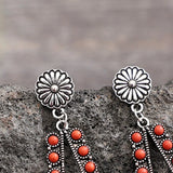 Alloy Beaded Teardrop Earrings Earrings - Tophatter Daily Deals