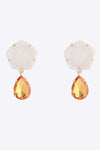 Contrast Teardrop Drop Earrings Earrings - Tophatter Daily Deals