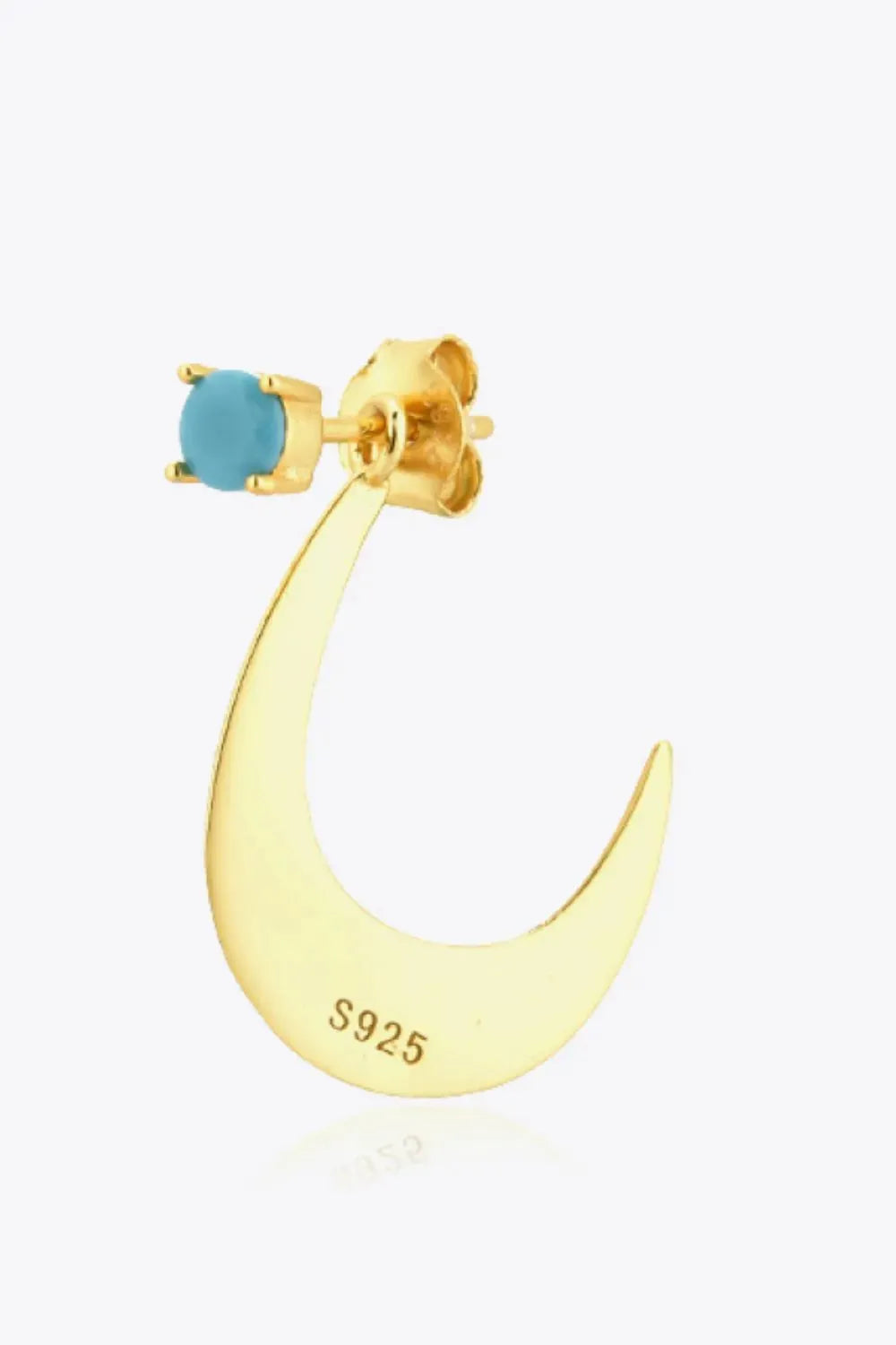 Zircon 925 Sterling Silver Earrings Earrings - Tophatter Daily Deals
