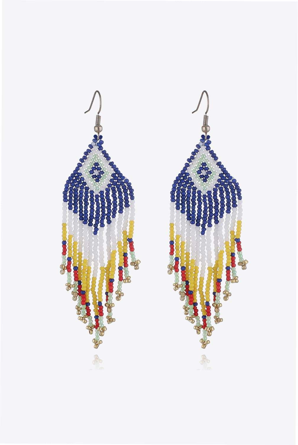 Beaded Dangle Earrings Earrings - Tophatter Daily Deals