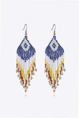 Beaded Dangle Earrings Earrings - Tophatter Daily Deals