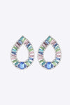 Multicolored Glass Stone Earrings Earrings - Tophatter Daily Deals