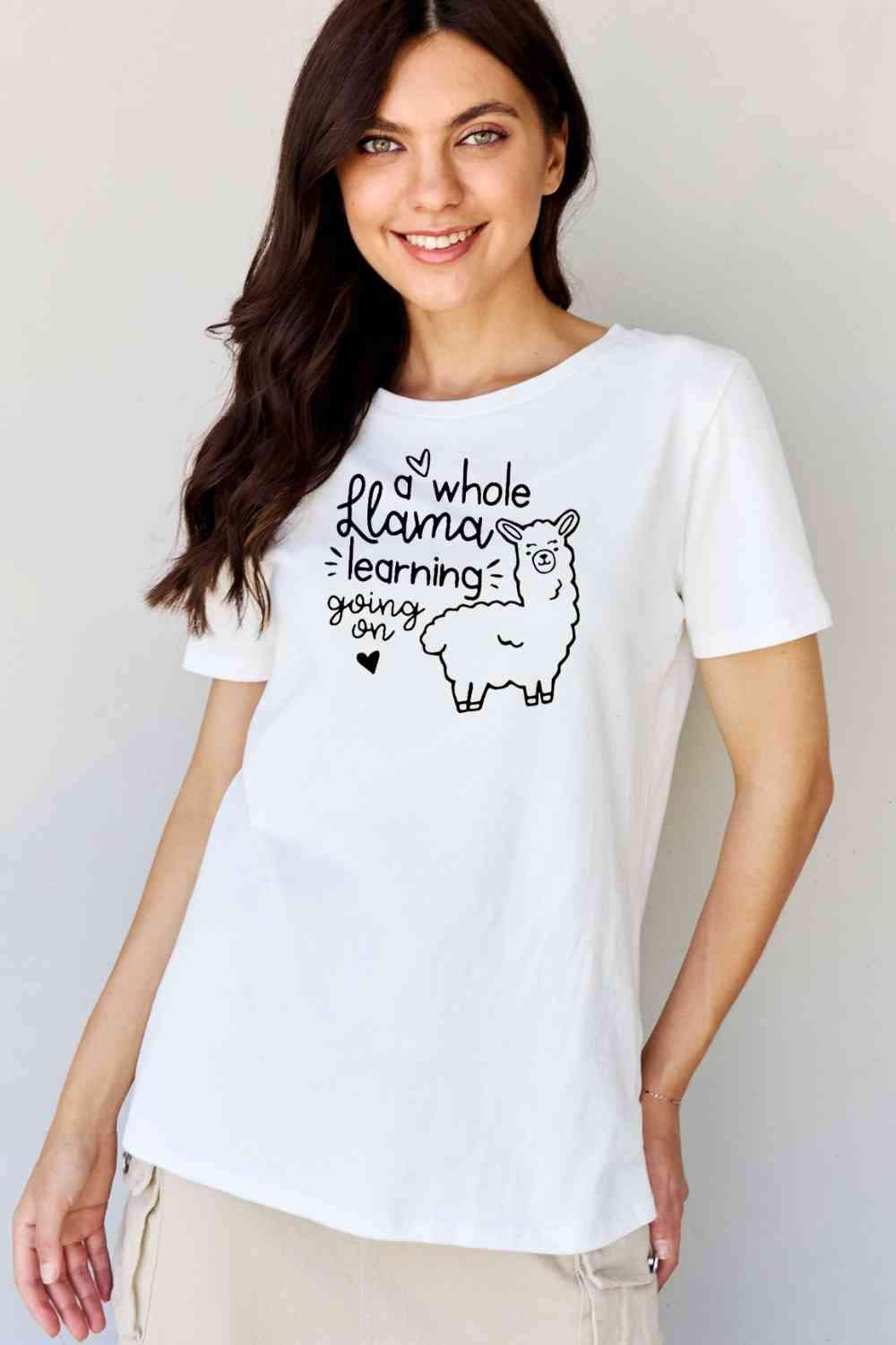 Simply Love Full Size Graphic T-Shirt Women's T-Shirts - Tophatter Daily Deals