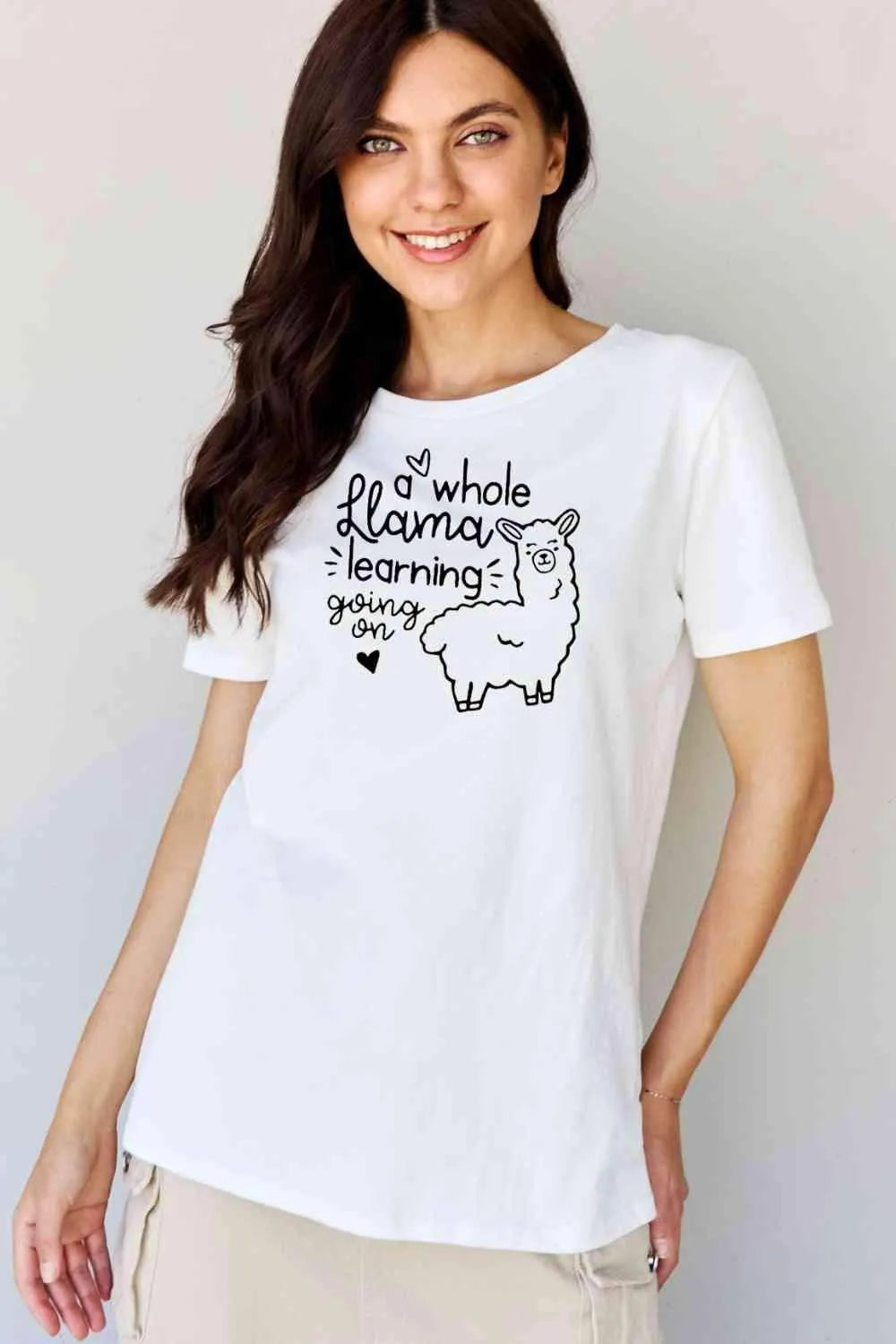 Simply Love Full Size Graphic T-Shirt Women's T-Shirts - Tophatter Daily Deals