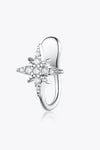 Inlaid Zircon Single Cuff Earring Silver One Size Earrings - Tophatter Daily Deals