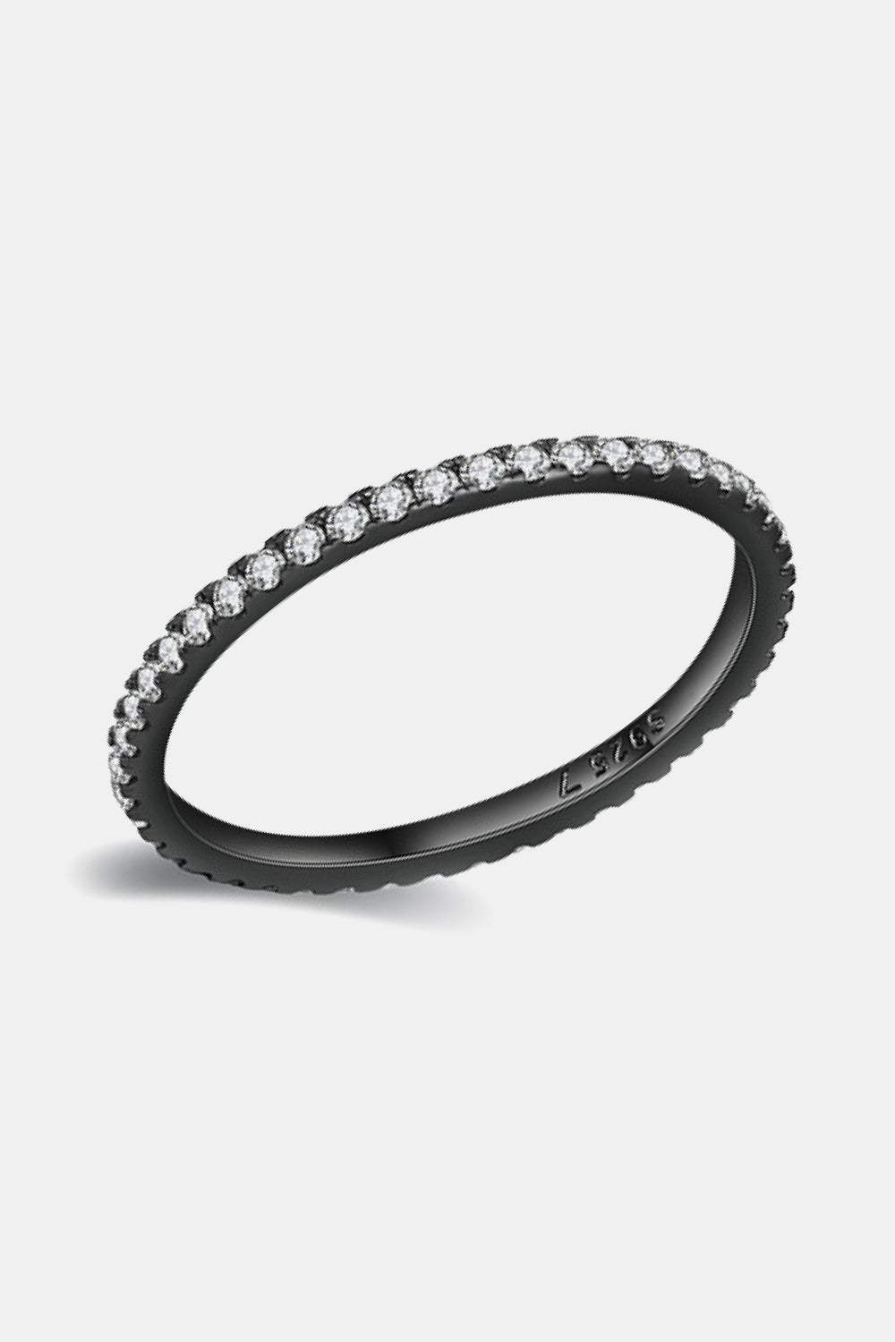 Black Gold Plated Zircon Ring Rings - Tophatter Daily Deals