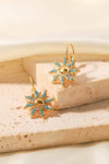 Turquoise Sun Drop Earrings Earrings - Tophatter Daily Deals