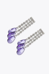 Whenever You Smile Fringe Dangle Earrings Earrings - Tophatter Daily Deals