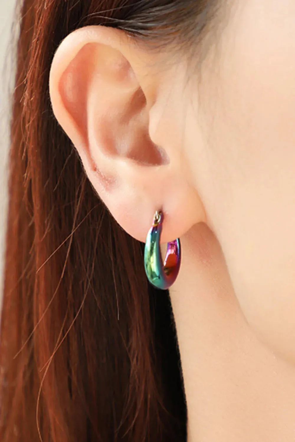 Darling Heart Multicolored Huggie Earrings Earrings - Tophatter Daily Deals