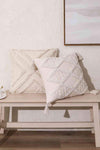 Fringe Decorative Throw Pillow Case Decorative Pillowcases - Tophatter Daily Deals