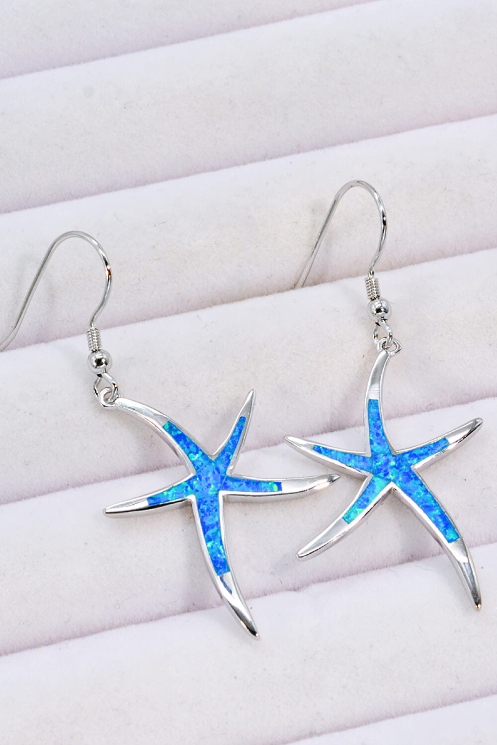 Opal Starfish Drop Earrings - Tophatter Shopping Deals - Electronics, Jewelry, Auction, App, Bidding, Gadgets, Fashion
