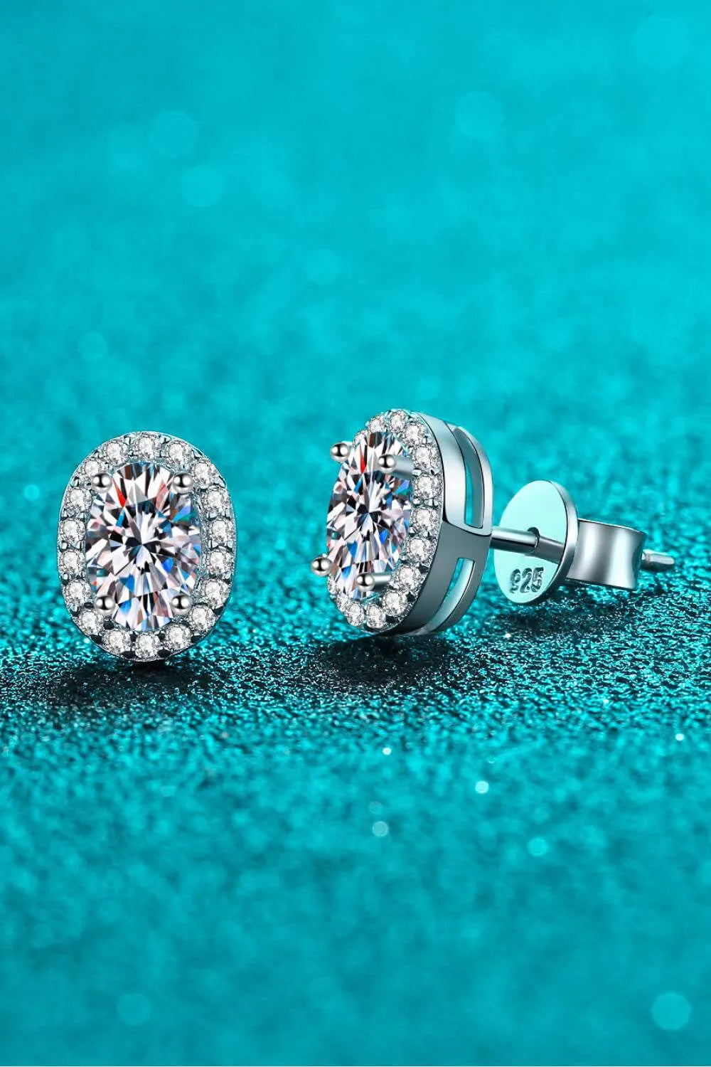 Future Style Moissanite Stud Earrings Moissanite - Tophatter Daily Deals