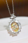 5 Carat Yellow Moissanite Pendant Necklace Moissanite - Tophatter Daily Deals