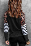 Heart Striped Long Raglan Sleeve Tee Women's T-Shirts - Tophatter Daily Deals