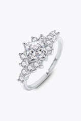 1.38 Carat Moissanite Ring Moissanite - Tophatter Daily Deals