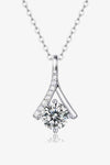 Special Occasion 1 Carat Moissanite Pendant Necklace - Tophatter Shopping Deals