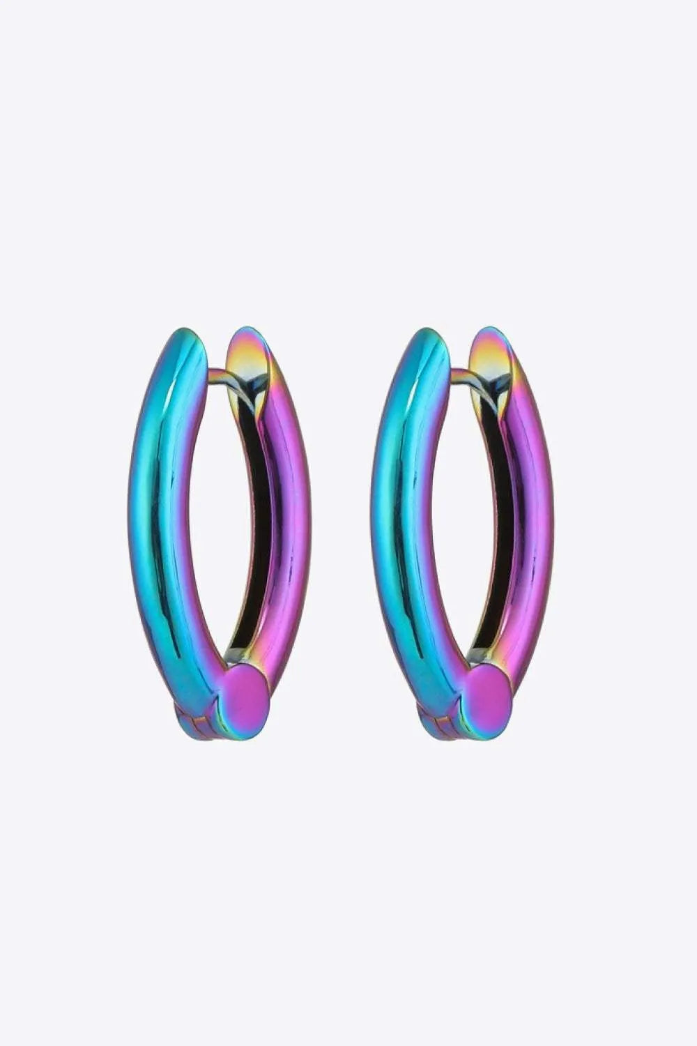 Bring It Home Multicolored Huggie Earrings Multi One Size Earrings - Tophatter Daily Deals