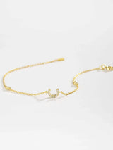 A To F Zircon 925 Sterling Silver Bracelet Bracelets - Tophatter Daily Deals